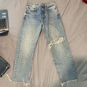 Topshop straight leg jeans